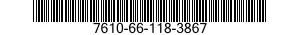 7610-66-118-3867 MANUAL,TECHNICAL 7610661183867 661183867