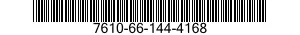 7610-66-144-4168 PARTS LIST 7610661444168 661444168