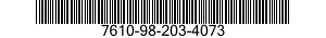 7610-98-203-4073 MANUAL,TECHNICAL 7610982034073 982034073