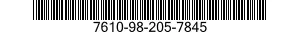 7610-98-205-7845 MANUAL,TECHNICAL 7610982057845 982057845