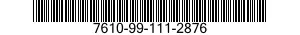 7610-99-111-2876  7610991112876 991112876