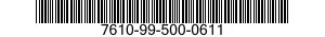 7610-99-500-0611 SHEET,TECHNICAL 7610995000611 995000611
