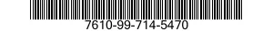7610-99-714-5470 SHEET,TECHNICAL 7610997145470 997145470