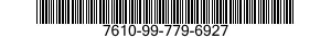 7610-99-779-6927  7610997796927 997796927