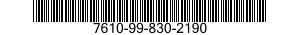 7610-99-830-2190  7610998302190 998302190
