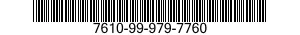 7610-99-979-7760 MANUAL,TECHNICAL 7610999797760 999797760