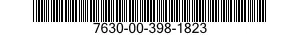 7630-00-398-1823  7630003981823 003981823
