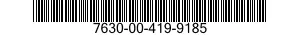 7630-00-419-9185  7630004199185 004199185