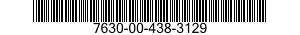 7630-00-438-3129  7630004383129 004383129