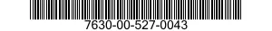 7630-00-527-0043  7630005270043 005270043