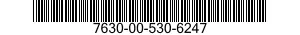 7630-00-530-6247  7630005306247 005306247