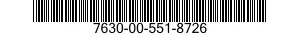 7630-00-551-8726  7630005518726 005518726