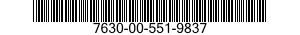 7630-00-551-9837  7630005519837 005519837