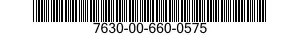 7630-00-660-0575  7630006600575 006600575