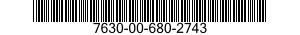 7630-00-680-2743  7630006802743 006802743