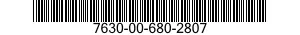 7630-00-680-2807  7630006802807 006802807