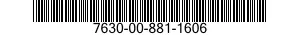 7630-00-881-1606 PERIODICAL 7630008811606 008811606