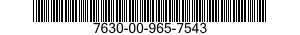 7630-00-965-7543  7630009657543 009657543