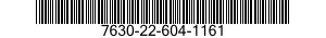 7630-22-604-1161 PERIODICAL 7630226041161 226041161