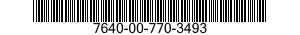 7640-00-770-3493  7640007703493 007703493