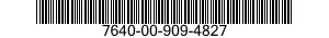 7640-00-909-4827  7640009094827 009094827