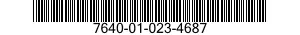 7640-01-023-4687 CHART 7640010234687 010234687