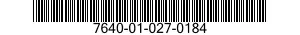 7640-01-027-0184  7640010270184 010270184