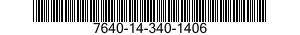 7640-14-340-1406 CHART 7640143401406 143401406