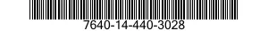 7640-14-440-3028 CHART 7640144403028 144403028