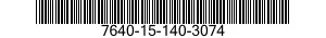 7640-15-140-3074 CARTA TOPOGRAFICA C 7640151403074 151403074