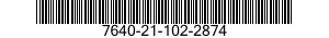 7640-21-102-2874  7640211022874 211022874