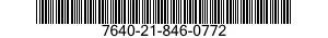 7640-21-846-0772  7640218460772 218460772