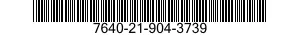7640-21-904-3739 MAP 7640219043739 219043739