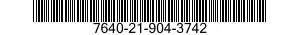 7640-21-904-3742 MAP 7640219043742 219043742