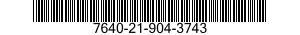 7640-21-904-3743 MAP 7640219043743 219043743