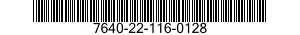7640-22-116-0128  7640221160128 221160128