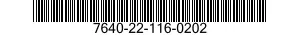 7640-22-116-0202  7640221160202 221160202