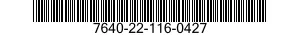 7640-22-116-0427  7640221160427 221160427