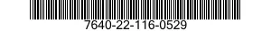 7640-22-116-0529  7640221160529 221160529