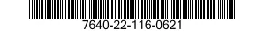 7640-22-116-0621  7640221160621 221160621