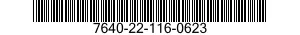 7640-22-116-0623  7640221160623 221160623