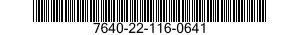 7640-22-116-0641  7640221160641 221160641