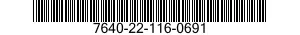 7640-22-116-0691  7640221160691 221160691