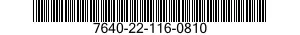 7640-22-116-0810  7640221160810 221160810