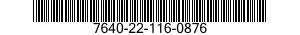 7640-22-116-0876  7640221160876 221160876