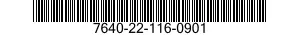 7640-22-116-0901  7640221160901 221160901