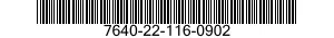 7640-22-116-0902  7640221160902 221160902