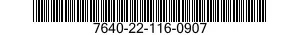 7640-22-116-0907  7640221160907 221160907