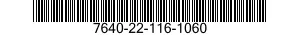 7640-22-116-1060  7640221161060 221161060