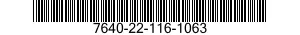 7640-22-116-1063  7640221161063 221161063